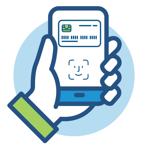 digital services - mobile wallet icon