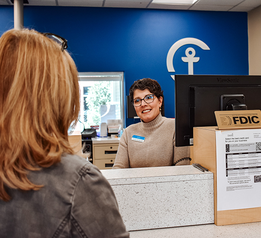 Camden National Bank teller
